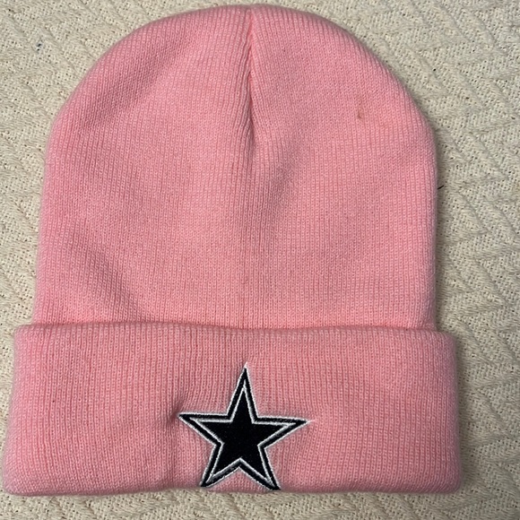 Dallas Cowboys Hat Logo Embroidered Beanie - Picture 1 of 5